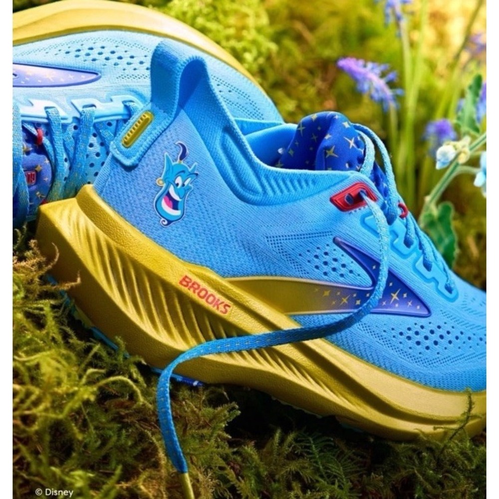 2026 runDisney Springtime Brooks Genie Glycerin 23 Womens Size 9 B Aladdin - Picture 2 of 9